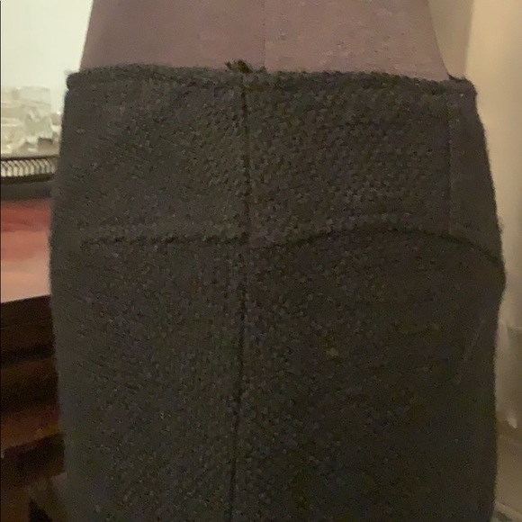 Phillipe Adec Vintage Textured, Wool Pencil Skirt - Picture 5 of 9
